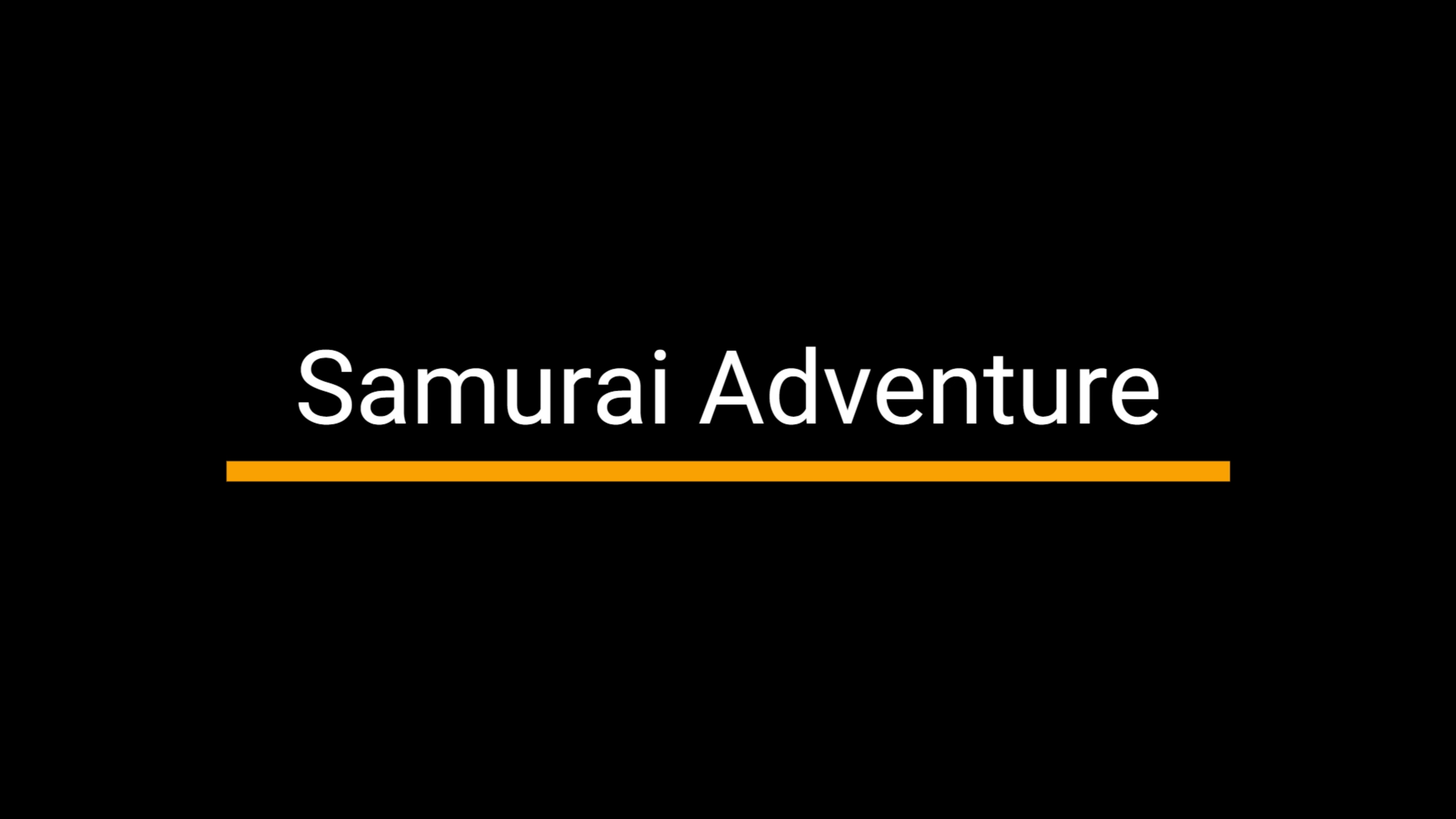 Cliquez pour voir la démo de Samurai Adventure